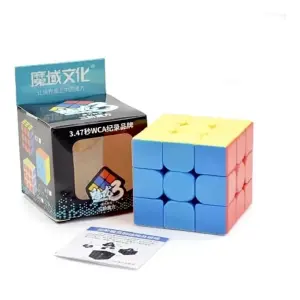 Cubo mágico cúbico de 3x3x3 piezas Moyu