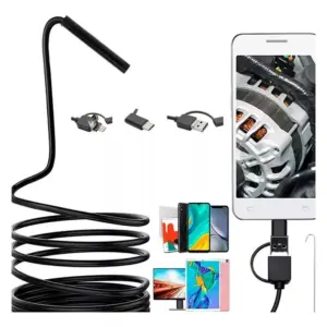 Cámara Con Sonda Endoscópica Android Con