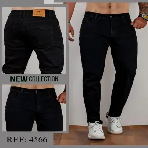 4566 JEANS NEGRO DE CABALLERO