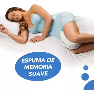 Almohada ergonómica para piernas Contour