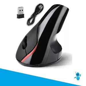Mouse Vertical Inalámbrico USB