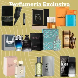 Kit 10 perfumes + perfumeros