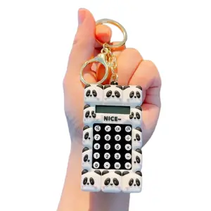 Llavero Mini Calculadora Animada Panda