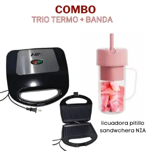 COMBO SANDWCHERA GRILL + LICUADORA PITIL