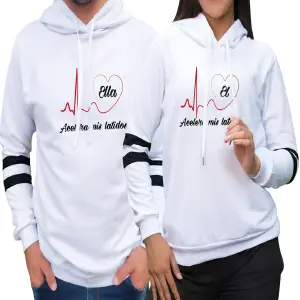 Buzos,Hoodies Pareja Acelera mis Latidos