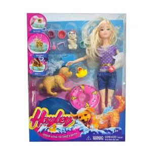 Muñeca Mascotas Accesorios Cuidado Jugue