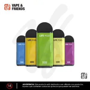LifePod Cartuchos 8000puff