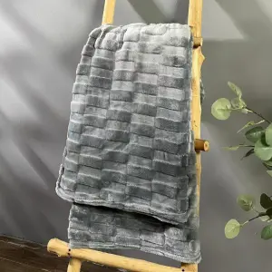 Cobija Textura Boreal Gris