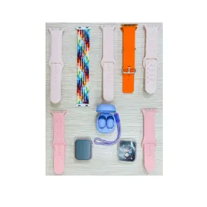 Combo Reloj Smartwatch + Audífonos BT+ 7