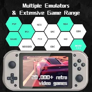 Consola de juegos portátil M17 4.3 pulga