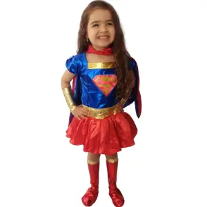 DisfrazNiñaSupergirl
