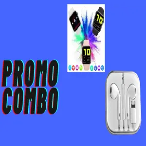 PROMO COMBO RELOJ MAS AURICULARES