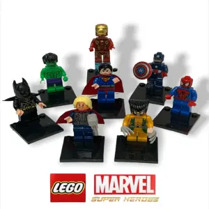 JUGUETE LEGO MINI X8 DE MARVEL ARMABLE