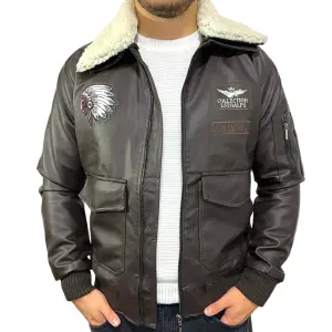 Chaqueta hombre cuerotex Belmont - Cafe