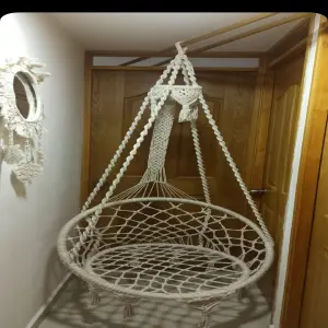 Silla colgante Macramé