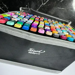 Set de marcadores x 168 piezas
