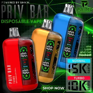 Cajax10 Priv Bar 15.000 Puffs