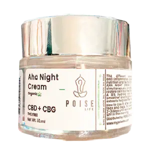 POISE LIFE - AHA Night Cream 30ml