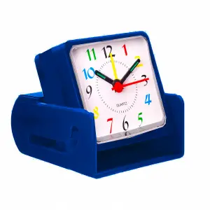 Reloj De Mesa Despertador Portatil Cuadr