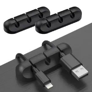 Organizador de 3 Cables x2 Und