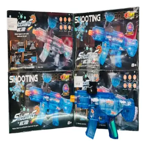 Pistola Hidrogel Y Dardos Fusil 2 en 1