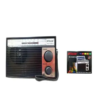 Radio multifuncional recargable