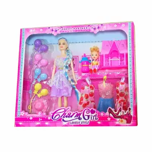 Muñeca Vestidos Accesorios Casa Globos