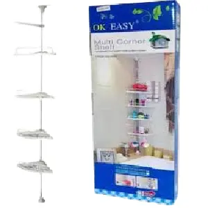 Organizador Baño Ajustable Ducha Blanco
