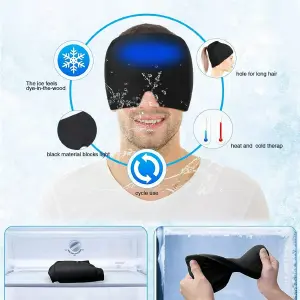 GORRO GEL FRIO CALIENTE DOLOR CABEZA