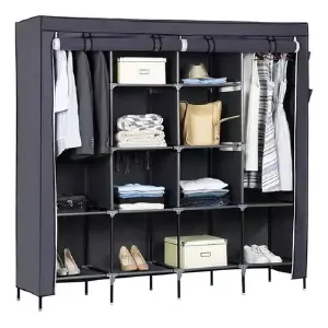 CLOSET DE TELA DE 4 COMPARTIMENTOS