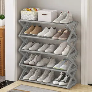 Estante Para Zapatos En Forma De X De 6