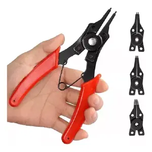 Pinza sacapines con cabeza intercambiabl