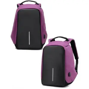 Morral Maleta Antirrobo Puerto usbMorada