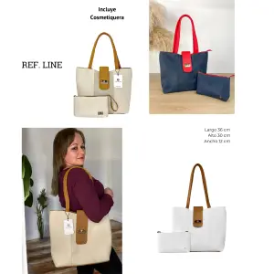 Bolso Karla Chacon Line Beige