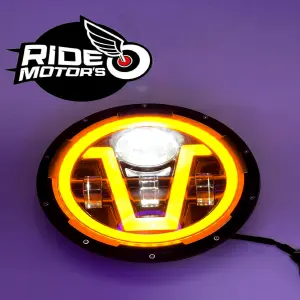 FAROLA LED EN V DE 7 PULGADAS