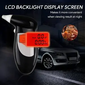 Medidor Alcoholímetro Led Digital X5 Boq