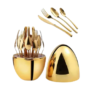 huevo  de cubiertos