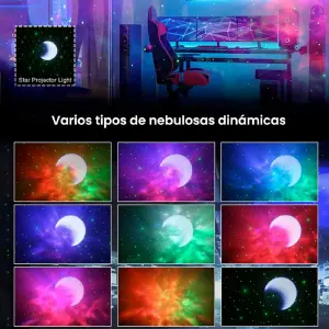 Astronauta Proyector De Luz Con Parlante