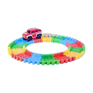Pista Carro Pista 56 Piezas Juguete Niño