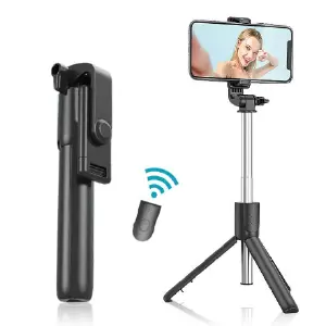 COMBO MICROFONO K9+SELFIE STICK R1
