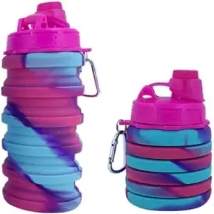 Botella plegable. Para agua