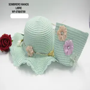SOMBRERO MANOS LIBRE WF-0788.89 MENTA