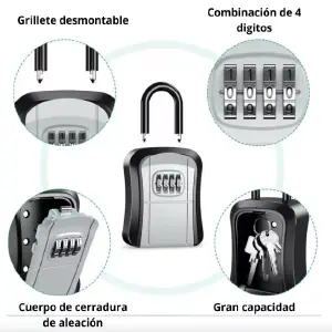 Candado de Seguridad con Caja: Máxima Protección para tus Valiosas Pertenencias - candado de seguridad con caja