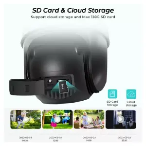 CAMARA IP EXTERIOR DOBLE LENTE