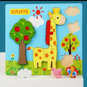 Juego De Rompecabezas De Madera Para Niñ