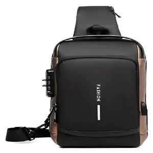Bolso Con Puerto Usb Carga Impermeable M