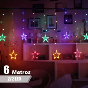 Extensión Luces Led Estrella X6 2097