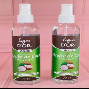 Aceite de coco Ligne Dor 250 ml x unidad