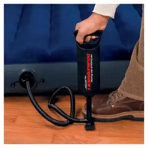 Bomba De Aire Manual Double Quick Intex