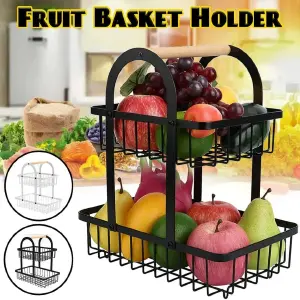 Organizador de frutas 2 niveles